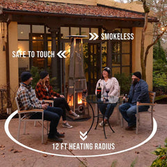 90,000 BTU Free Standing Outdoor Heater #WPPHLTSS1.0